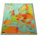 IARU-Locatorkarte von Mitteleuropa