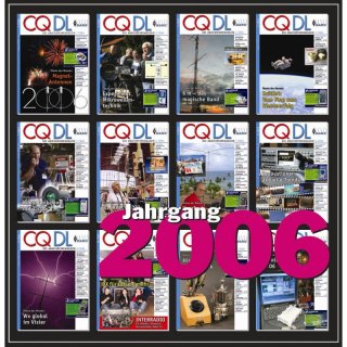 CQ DL Jahresinhalt 2006 auf CD-ROM